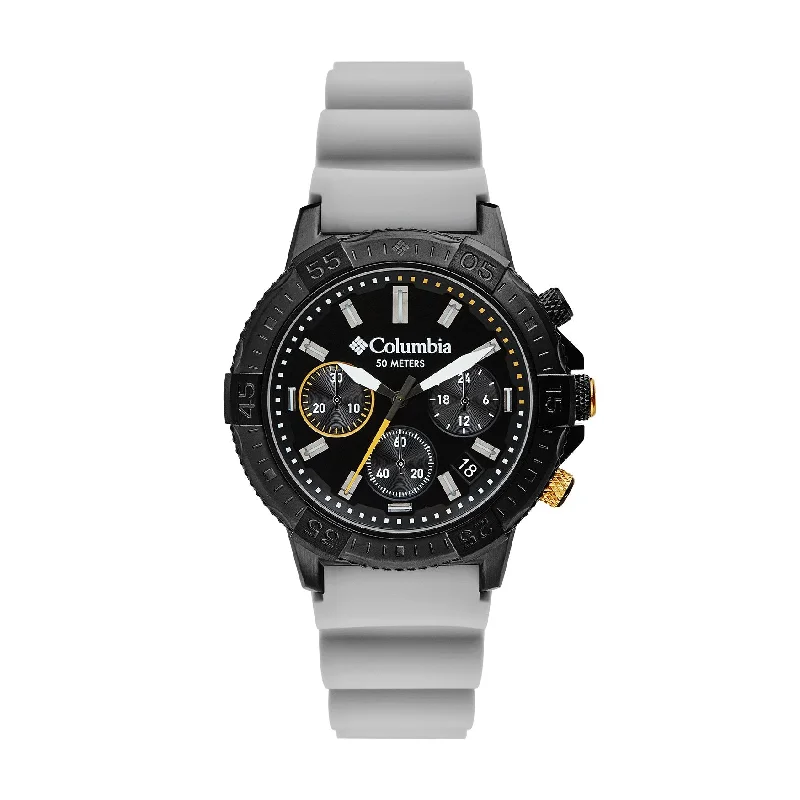 Columbia Light Grey Peak Patrol Chronograph Watch CSC03-005