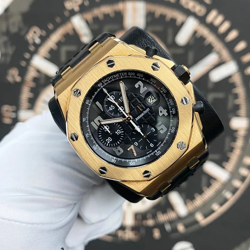 Audemars Piguet Limited Edition Ginza 7 Royal Oak Offshore 26180OR Black Dial Pre-Owned