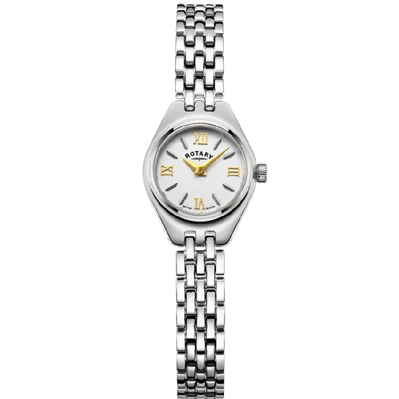 Rotary Balmoral Ladies Silver Steel Watch LB05125/70