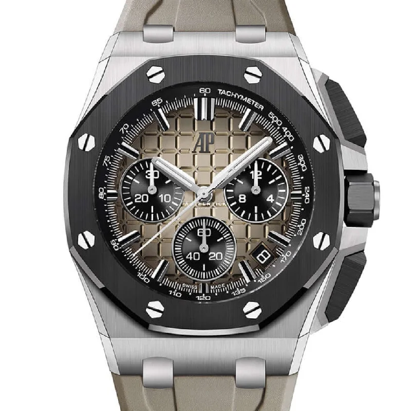 Audemars Piguet Royal Oak OffShore 43mm Stainless Smoked Taupe Dial 26420SO.OO.A600CA.01