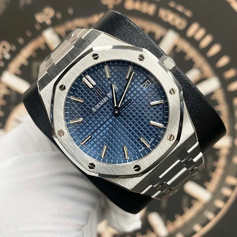 Audemars Piguet Royal Oak 41mm 15500ST.OO.1220ST.01 Blue Dial Pre-Owned