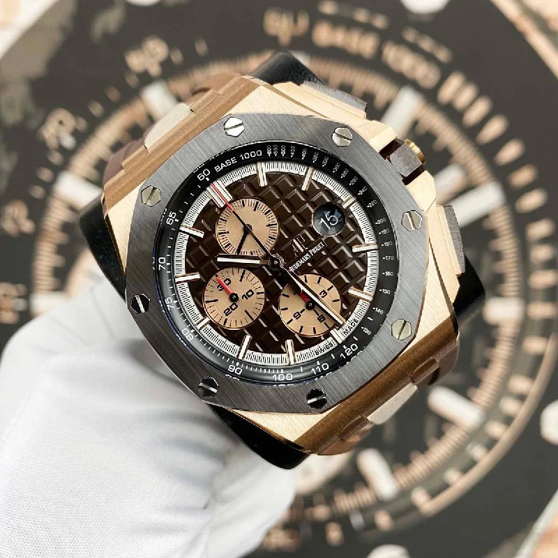 Audemars Piguet Limited Edition Royal Oak Offshore Chronograph 44mm 26401RO Brown Dial Pre-Owned