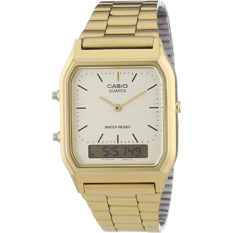 Casio Vintage Unisex Gold Watch AQ-230GA-9DMQYES