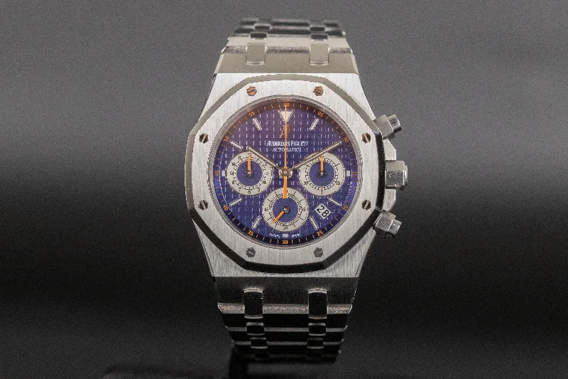 Audemars Piguet<br>26300ST Royal Oak Chronograph Blue Dial