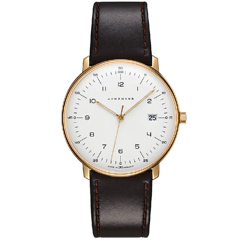 Junghans Max Bill Quartz Men's Brown Watch 41/7872.02