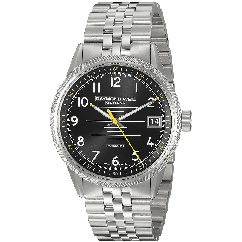 Raymond Weil Men's 2754-ST-05200 Freelancer Automatic Stainless Steel Watch