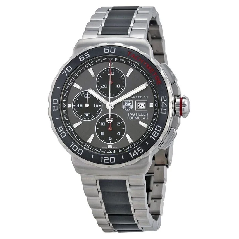 Tag Heuer Men's CAU2011.BA0873 Formula One Chronograph Automatic Two-Tone Ceramic Watch