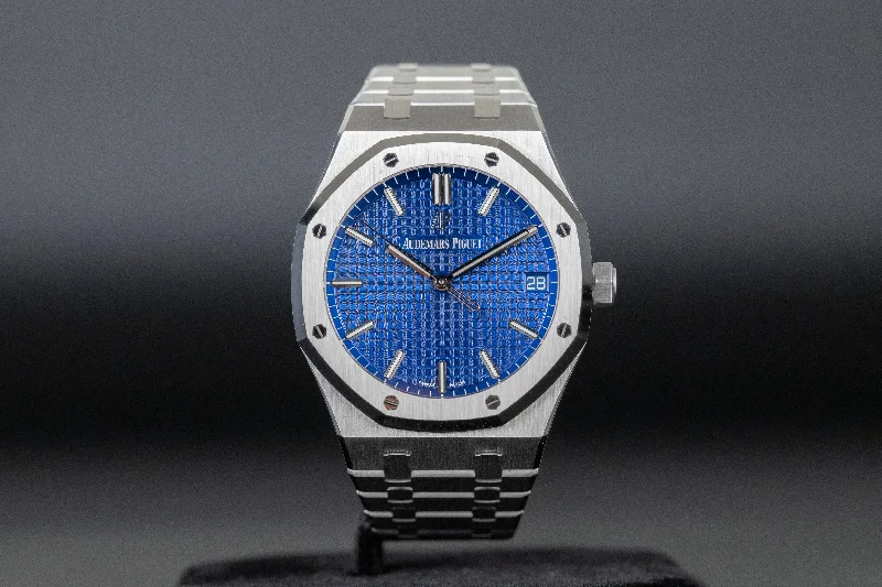 Audemars Piguet<br>15503BC Royal Oak Blue Dial Limited Edition of 300