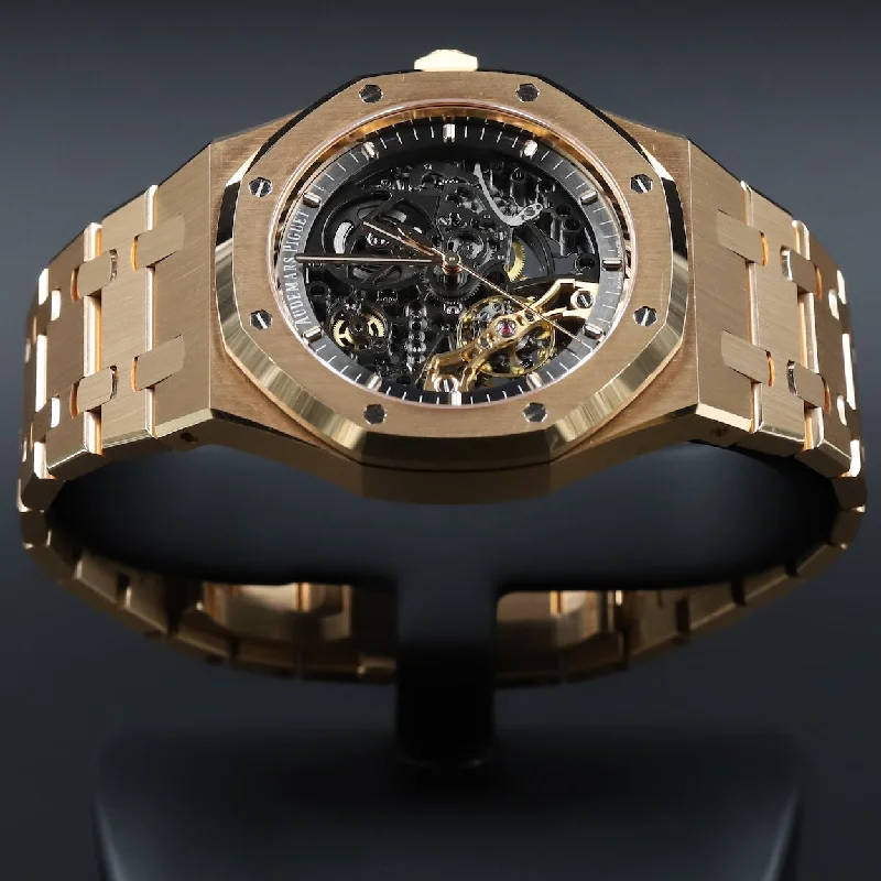 Audemars Piguet<br>15407OR Royal Oak Double Balance Wheel Openworked