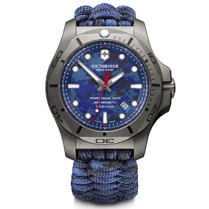 Victorinox I.N.O.X. Pro Diver Titan Men's Blue Watch 241813