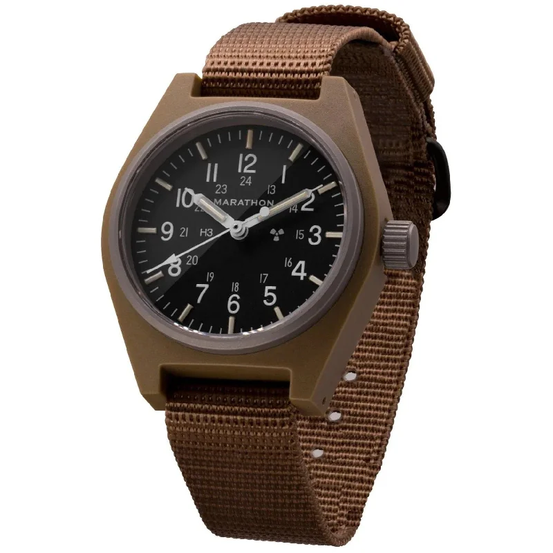 Marathon General Purpose Mechanical (GPM) - 34mm No Government Markings Desert Tan WW194003DT-NGM