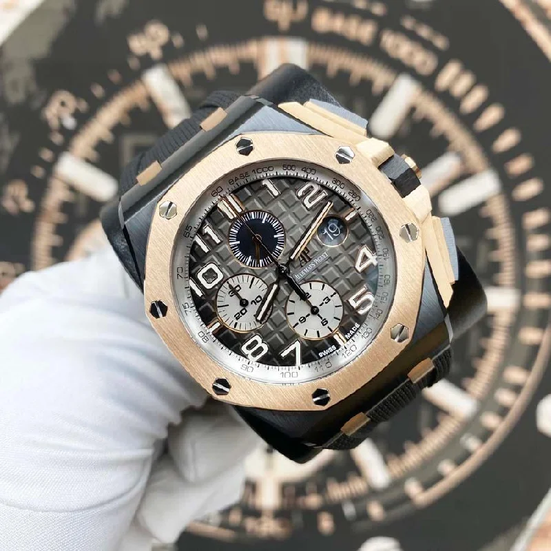 Audemars Piguet Novelty Royal Oak Offshore Chronograph 44mm 26405NR Smoked Grey Dial Pre-Owned