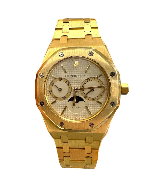 Audemars Piguet Royal Oak Day-Date Yellow Gold Day Date Moonphase 25594BA PreOwned Mint Condition