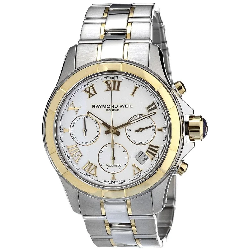 Raymond Weil Men's 7260-SG-00308 Parsifal Chronograph Automatic Two-Tone Stainless Steel Watch