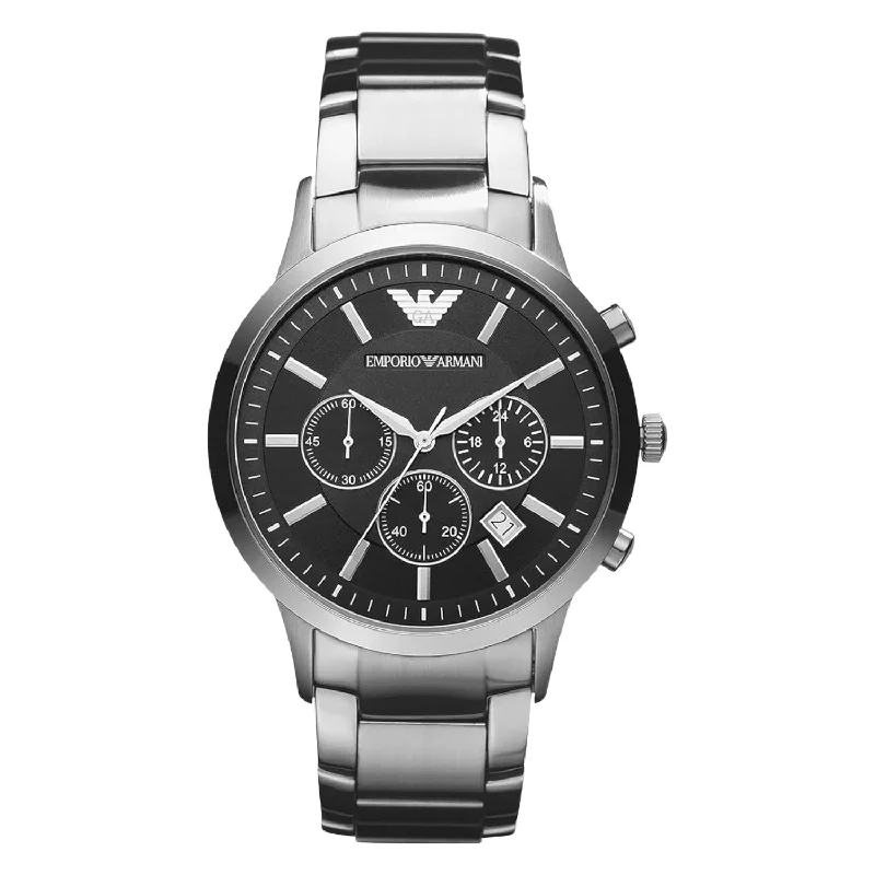 Emporio Armani Men's Chronograph Watch Steel AR2434