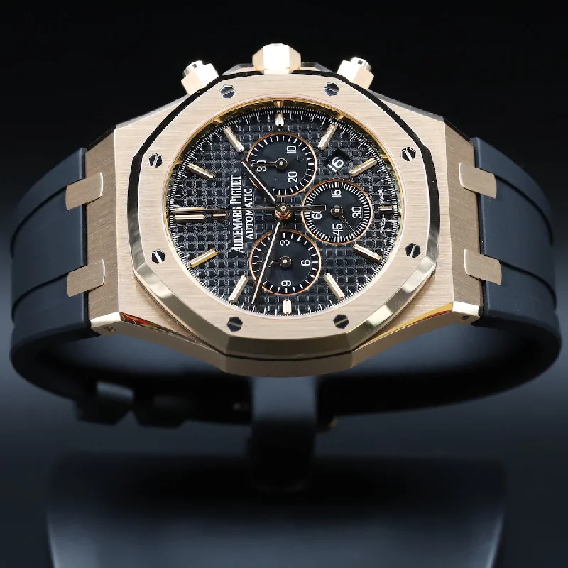 Audemars Piguet<br>26320OR Royal Oak Chronograph Black Dial