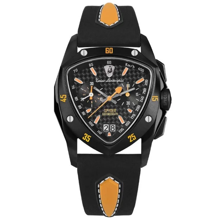 Tonino Lamborghini Men's Chronograph Watch New Spyder Orange TLF-A13-6