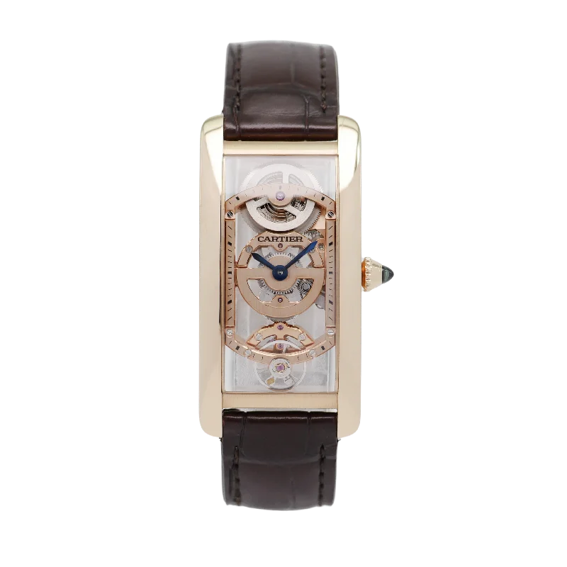 Cartier Tank Cintrée Large Model Roségold WHTA0008