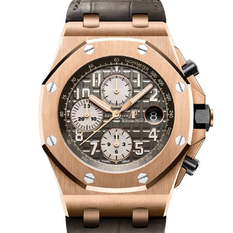 Audemars Piguet Royal Oak OffShore 42mm Rose Gold Brick Grey Dial 26470OR.OO.A125CR.01