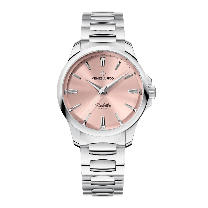 Venezianico Automatic Watch Redentore 36 Pink Steel 1121503C