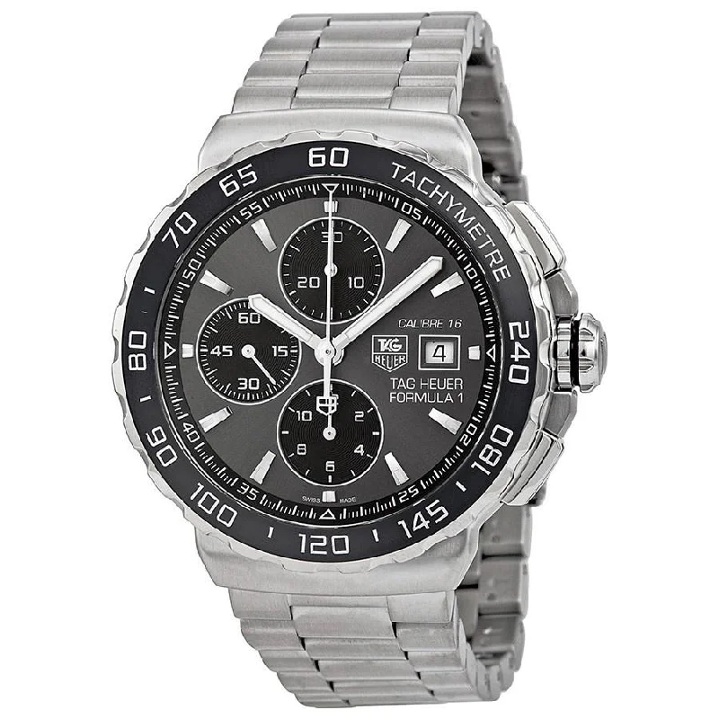 Tag Heuer Men's CAU2010.BA0874 Formula 1 Chronograph Automatic Stainless Steel Watch