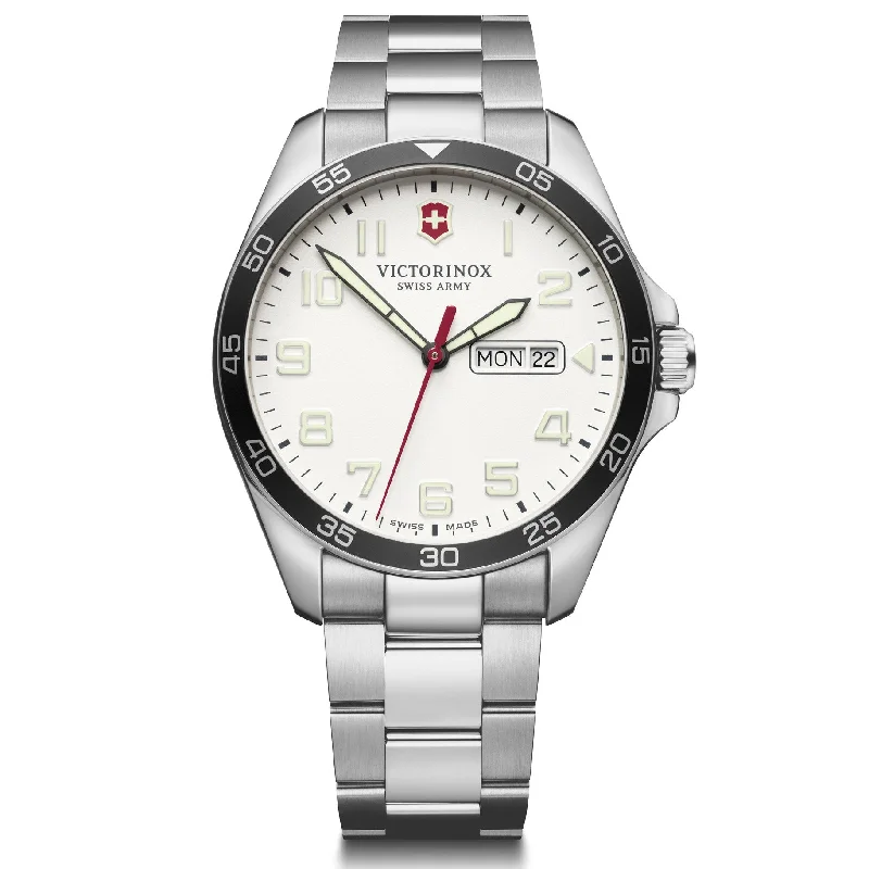 Victorinox FieldForce Men's Silver Watch 241850