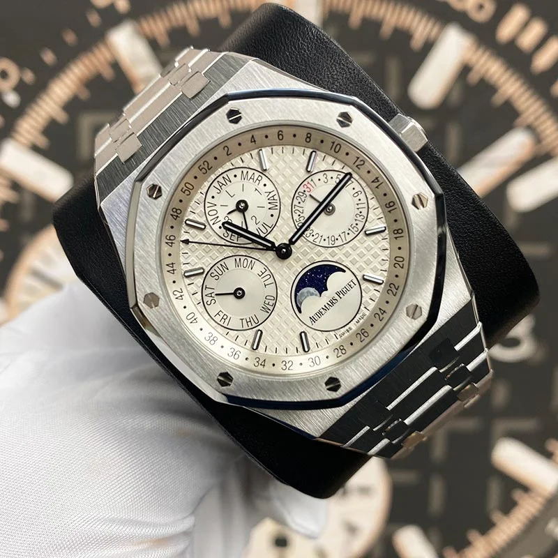 Audemars Piguet Royal Oak Perpetual Calendar 41mm 26574ST Silver Dial Pre-Owned