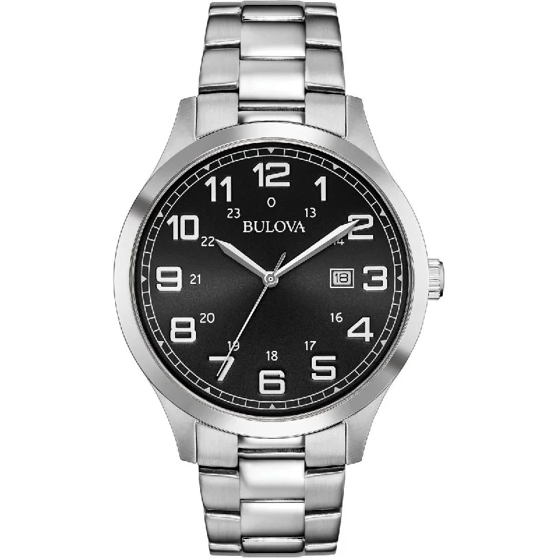 Bulova Men's 96B274 Dress Stainless Steel Watch