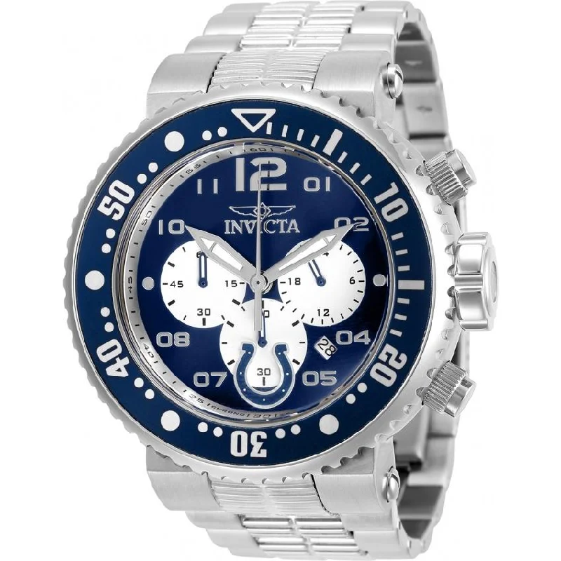 Invicta Men's 30268 NFL Colts Stainless Steel Watch