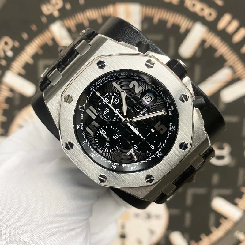 Audemars Piguet Limited Edition Ginza 7 Royal Oak Offshore Chronograph 26180ST Black Dial Pre-Owned