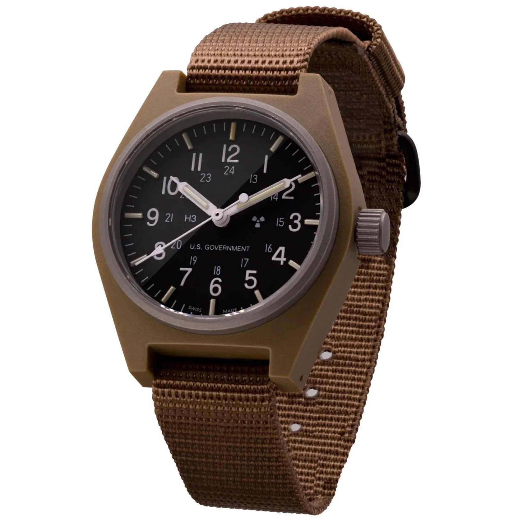 Marathon General Purpose Quartz (GPQ) - 34mm US Government Marked Desert Tan WW194004-DT