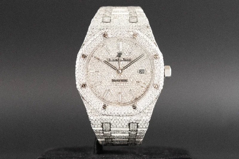 Audemars Piguet<br>15400ST Royal Oak Custom Diamond