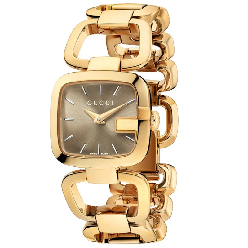 Gucci Watch G Ladies 22mm Gold YA125511