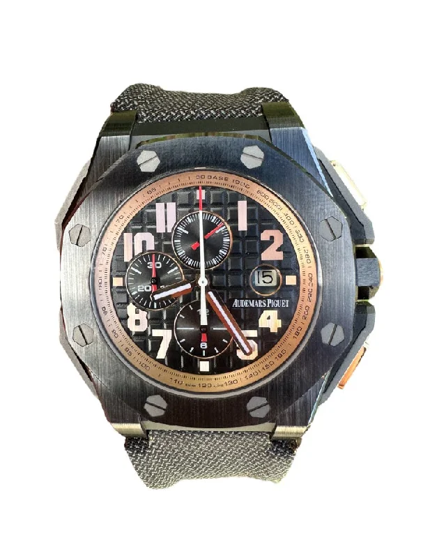 Audemars Piguet Royal Oak Offshore Chronograph 26378IO Arnold Schwarzenegger Legacy Chronograph LIMITED Box/Papers