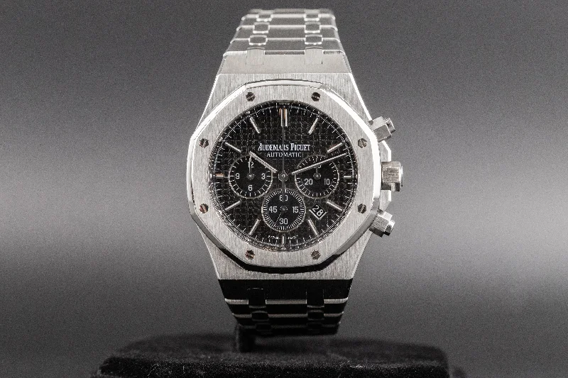 Audemars Piguet<br>26320ST Royal Oak Chronograph Black Dial