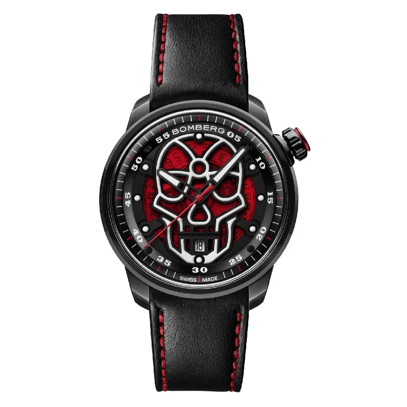 Bomberg Watch BB-01 Automatic Red Skull CT43APBA.23-1.11