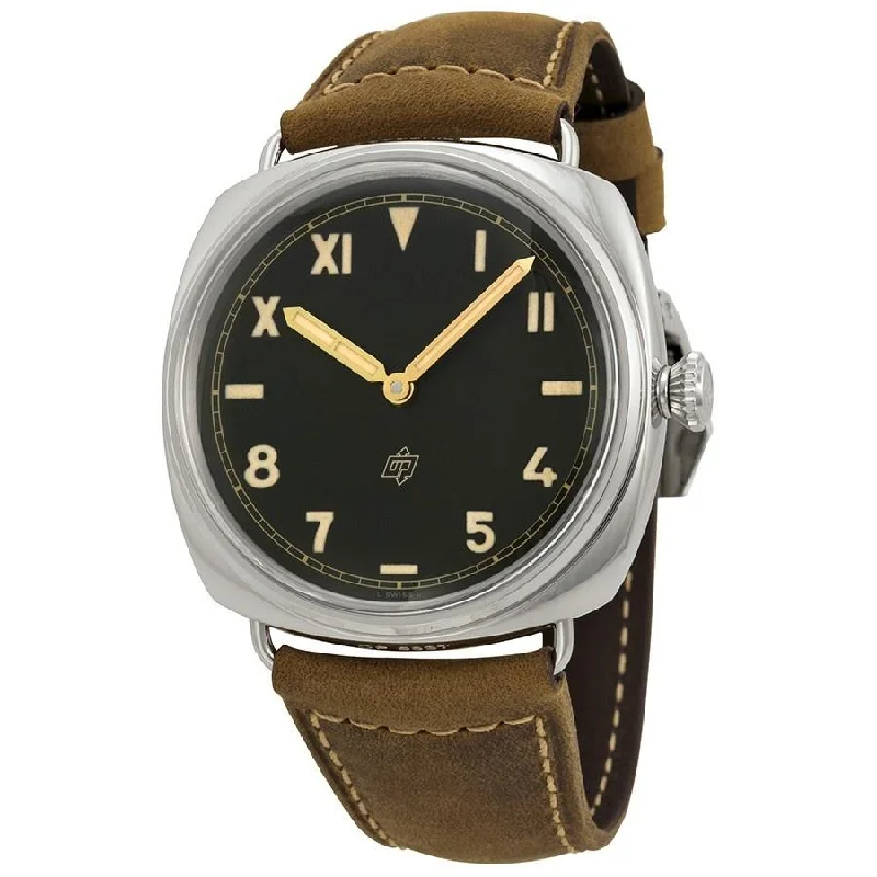 Panerai Men's PAM00424 Radiomir California 3 Days Mechanical Hand Wind Brown Leather Watch