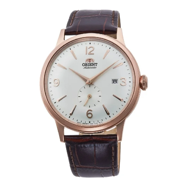 Orient Men's RA-AP0001S Classic Automatic Brown Leather Watch