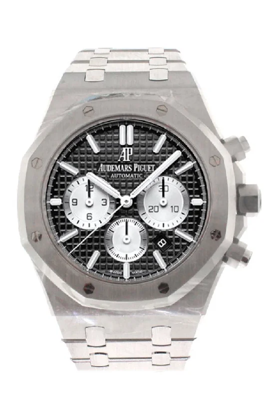 Audemars Piguet Royal Oak 41mm Black Dial Stainless Steel Bracelet Men's Watch 26331ST.OO.1220ST.02 DCM