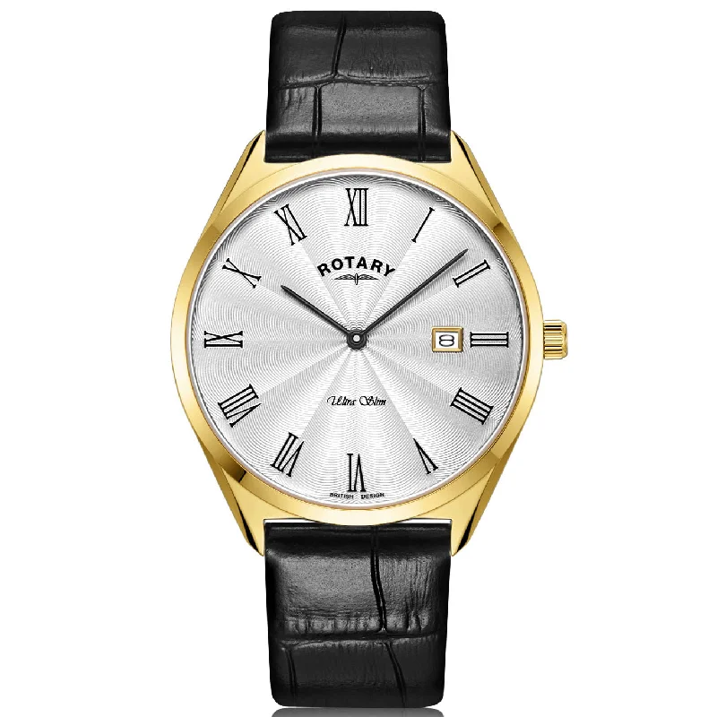 Rotary Ultra Slim Men's Gold Watch GS08013/01