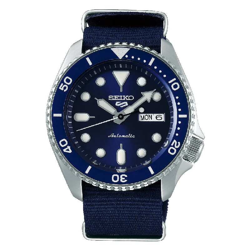 Seiko Men's Blue 5 Sports Watch SRPD51K2