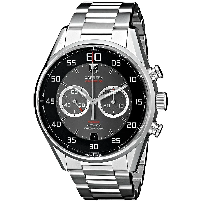 Tag Heuer Men's CAR2B10.BA0799 Carrera Flyback Chronograph Automatic Stainless Steel Watch