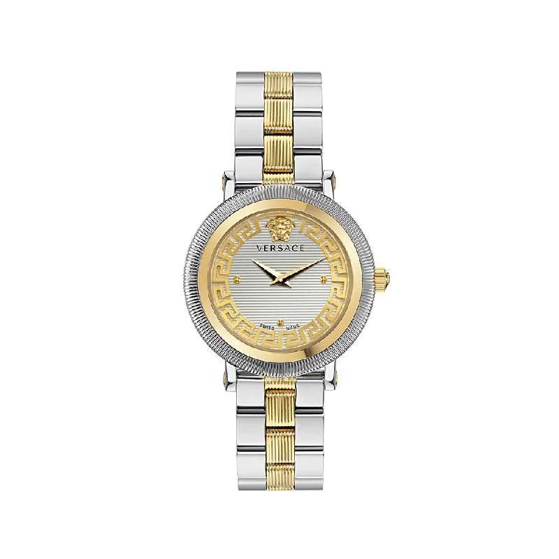 Versace Greca Flourish Ladies Gold Watch VE7F00423