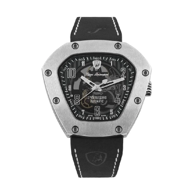 Tonino Lamborghini Spyderleggero Skeleton Watch Titanium TLF-T06-1