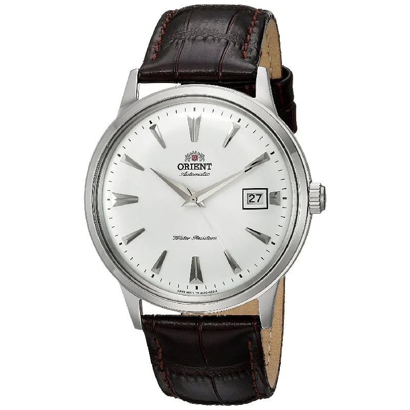 Orient Men's FAC00005W0 Bambino 2nd Generation Automatic Brown Leather Watch