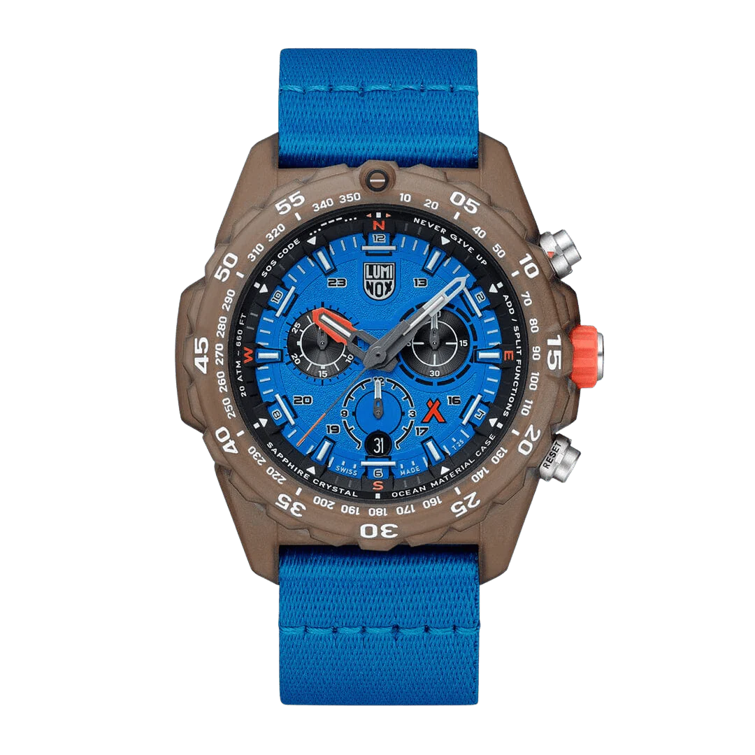 Luminox Watch Bear Grylls Survival ECO Master Blue XB.3743.ECO