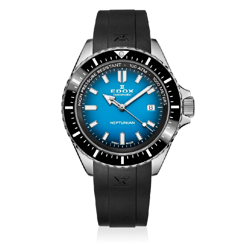 Edox Skydiver Neptunian Men's Blue Watch 80120-3NCA-BUIDN