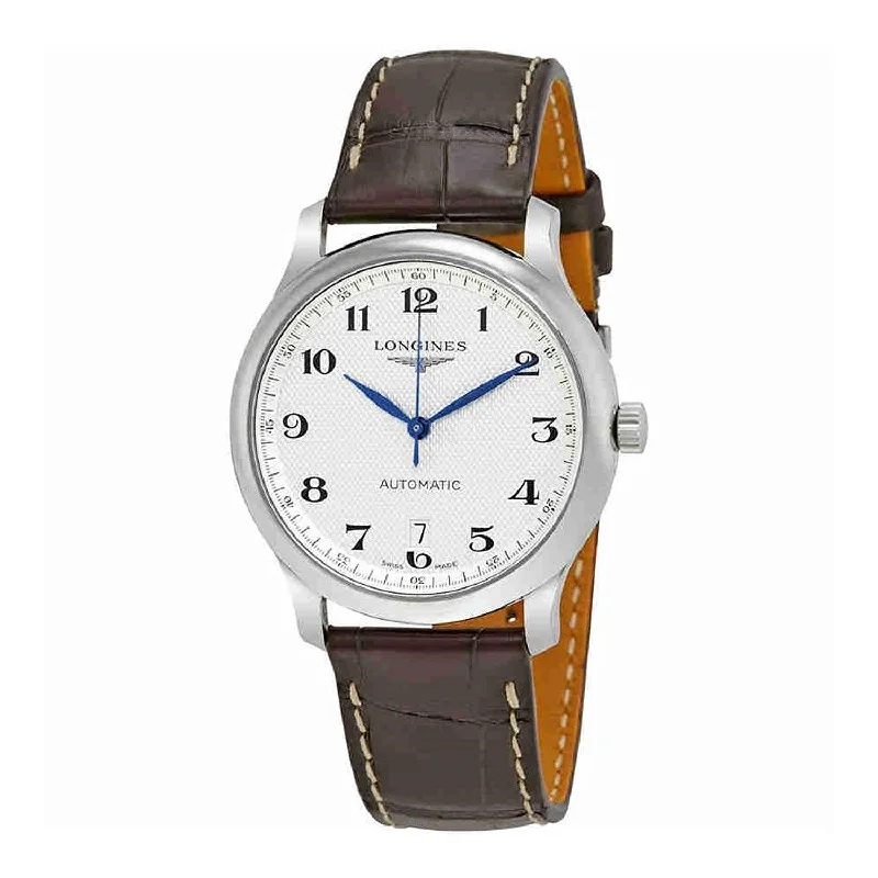 Longines Men's L26284783 Master Automatic Brown Leather Watch