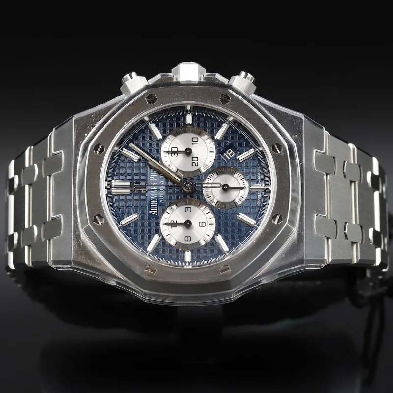 Audemars Piguet<br>26331ST Royal Oak Chronograph Blue Dial