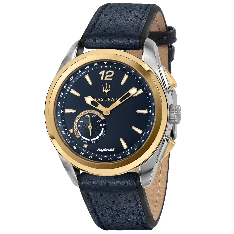 Maserati Men's Blue Hybrid Watch R8851112002